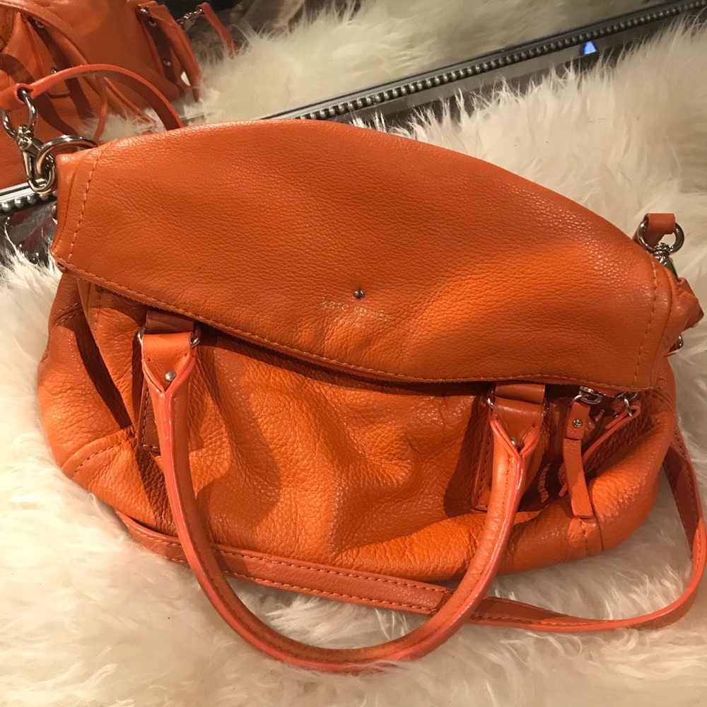 Kate Spade orange leather bag